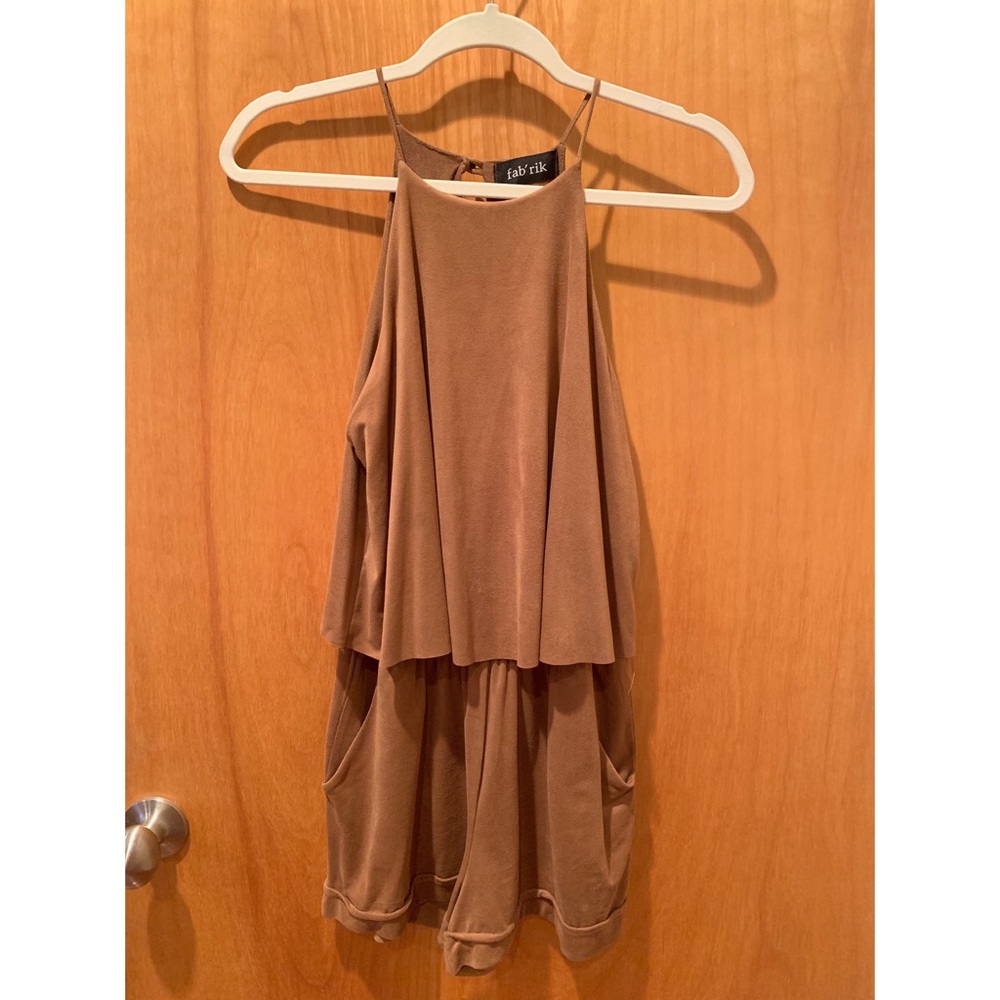 Fab’rik Suede Romper